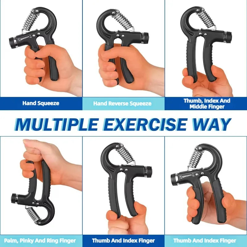 1PC R Shaped Spring Grip Professional Wrist Strength Arm Muscle Finger Rehabilitation Training Exercise Fitness Equipment